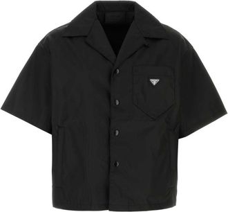 Prada Black Regular Logo Shirt