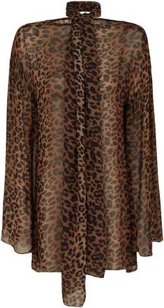 Vix Tammy Sheer Long Sleeve Cover-Up Dress & Scarf Set in Multi at Nordstrom, Size Medium