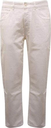 Nine In The Morning Denim Broek Gemaakt in Itali&euml; - Heren - Regular Fit Jeans - Wit - W31 - Denim - Jeans