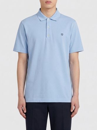 Ferragamo Polo in cotone con logo Gancini Ferragamo