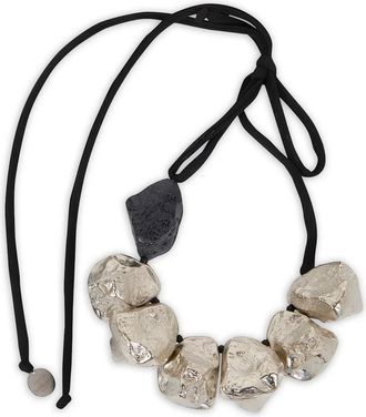 Maria Calderara Collana con pietra - Argento