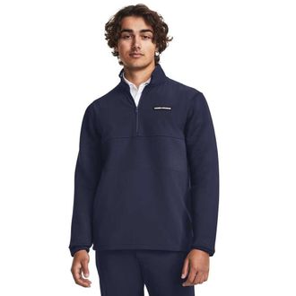 Under Armour Mens Storm Daytona Half Zip, (410) Midnight Navy / / White, 3XL