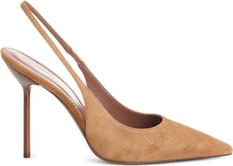 PARIS TEXAS Lidia slingback pumps met puntige neus - Beige