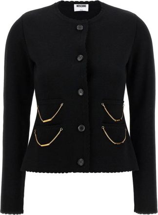 Moschino Mujer, Jerseys, Negro, Talla: L