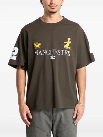 Umbro Manchester T-shirt - Brown