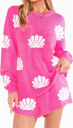 Show me your Mumu Boardwalk Shorts Shell Knit In Hot Pink