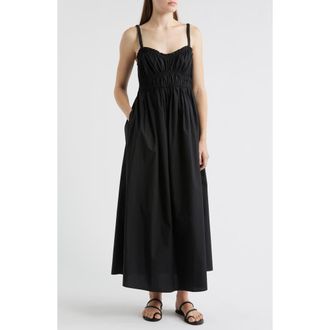 BOSS Dalza Cotton Dress in Blk at Nordstrom Rack, Size 14