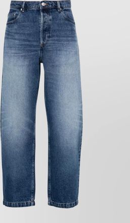 A.P.C. straight leg jeans faded effect