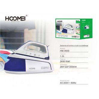 Trade Shop Trade Shop Traesio - Ferro Da Stiro 2200-2400 Watt 1.2lt Sistema Stirante a Ricarica Continua Hm-3630