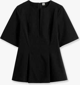 Toteme Top Tailored in cotone - TOTEME - gender_Woman