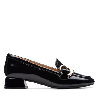 Clarks Daiss 30 Trim in Black Leather