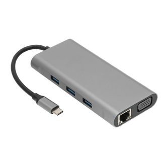 OEM Estaci&oacute;n De Acoplamiento Port&aacute;til De Doble Pantalla, Transferencia De Datos Ultrarr&aacute;pida, Concentrador Usb-c 10 En 1, Compatible Con Una Amplia Gama D