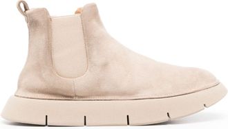 Mars&egrave;ll Intagliata suede Chelsea boots - women - Suede - 39 - Neutrals