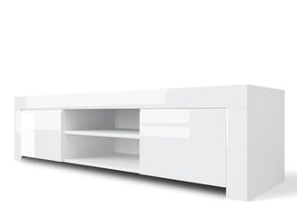 Aquadesign Mueble tv de melamina blanca