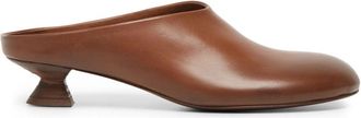 Mars&egrave;ll Zampilla mules - women - Leather/Leather/Leather - 36 - Brown