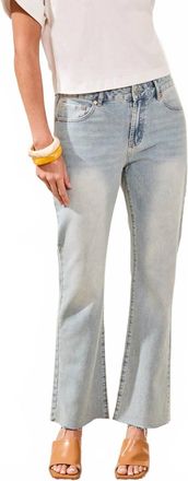 Tribal Sophia Curvy Straight 90S Jeans In West Coast