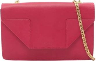 Saint Laurent Pre-owned Betty Leren Schoudertas - Dames - Vintage Schoudertas - Roze - ONE Size - Leer - Vintage