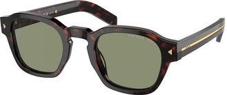 Prada PR A16SF Asian Fit Polarized 17N20G Mens Sunglasses Size 53