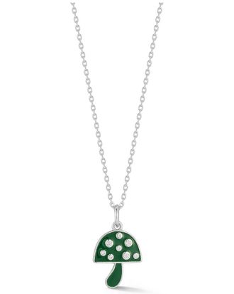 Sphera Milano Silver Cz Necklace