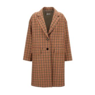 Alberto Biani Mujer, Abrigos, Marr&oacute;n, Talla: S