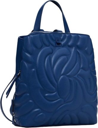 Desigual Women Accessories PU Backpack MINI, Blue, One Size