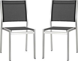 ModWay Do Not Use Modway Outdoor Set Of 2 Shore Side Chair Outdoor Patio Aluminum Set