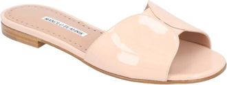 Manolo Blahnik Sandalen - Houramu Flat Beige - Gr. 36 (EU) - in Beige - für Damen