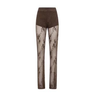 Blugirl Mujer, Pantalones, Marr&oacute;n, Talla: S
