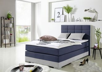 Inosign Boxspringbett inklusive Topper und Wendekissen