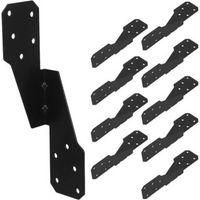 OEM 10 Soportes De Techo Para P&eacute;rgolas: Conectores De Esquina Robustos Hechos De Acero Al Carbono, Placas De Uni&oacute;n Para Marcos De Techo Y Cerchas Hechas D