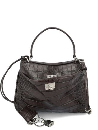 Balenciaga Borsa a spalla Rodeo - Marrone