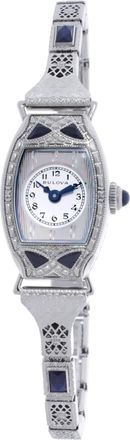 Bulova Limited Edition Miss America Quartz Silver Dial Ladies Watch 96L340