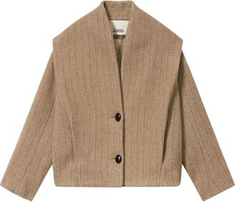 Isabel Marant Dyogo striped jacket - Neutrals