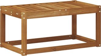 vidaXL Banco De Stoel Al Aire Libre Madera De Acacia S&oacute;lida Natural Vidaxl