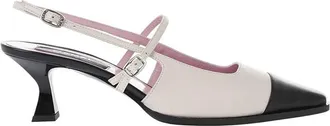 Carel Beige Two-Tone Pumps