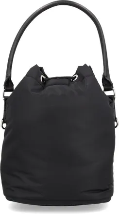 Premiata Mens Shoulder Bag Mia Black Nylon Polyurethane