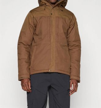 Fj&auml;llr&auml;ven Skogs&ouml; Padded Jacket In Dark Oak
