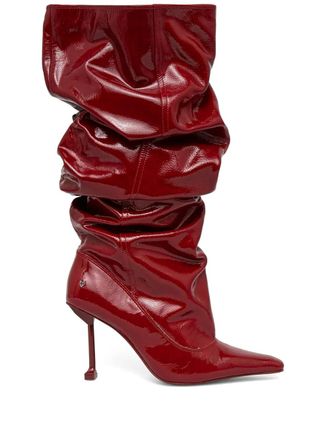 Naked Wolfe】Sloane Black Leather/スローン/厚底ブーツ (Naked