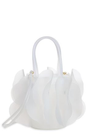 Farm Rio Jelly Flower Bag in Ivory at Nordstrom