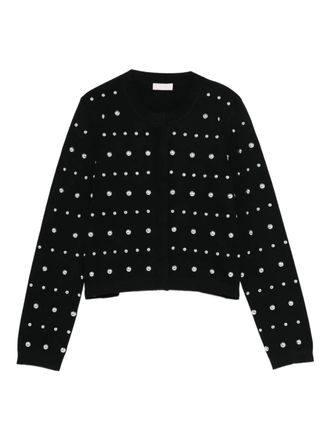 Liu Jo embellished cardigan - Black