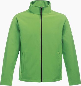 Regatta Mens Regatta Standout Mens Ablaze Printable Softshell Jacket - Green - Size: 46/Regular
