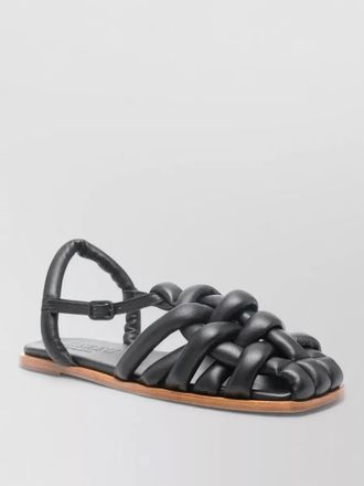 Hereu leather flat sandals