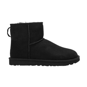 UGG Winter Boots, female, Black, 3 UK, Classic Mini II