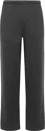 Heron Preston Cotton joggingbroek met print op de achterkant - Heren - Straight fit broeken - Zwart - S - Katoen - Broeken