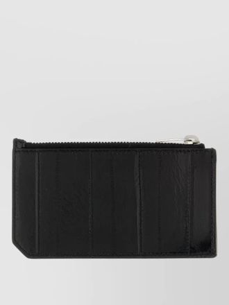 Saint Laurent cassandre logo zip wallet and cardholder