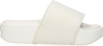 Yohji Yamamoto Ciabatta en klompen Adidas Damess Leer Wit