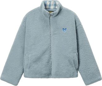 Mini Cream Jack met rits - Blauw