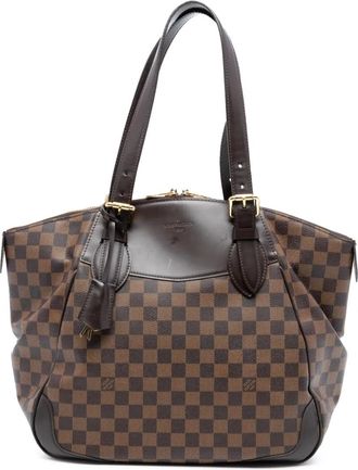 Louis Vuitton Borsa a spalla Damier Ebene Verona GM 2010 - Marrone