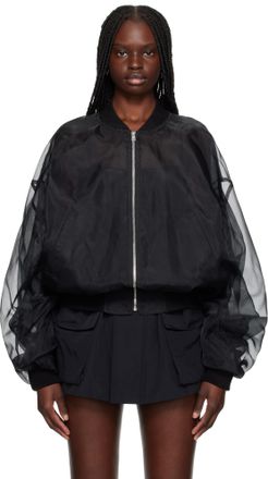 ブルゾン WE11DONE Women Bomber Jackets WDJP322101UPL BK Black Amazon.com: Lightweight Bomber Jacket Womens Summer Stand