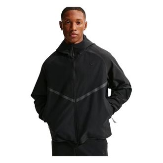 Nike Shori Knit Full-Zip Windrunner Jas - Heren - Sport - Zwart - Maat: 2XL Katoen